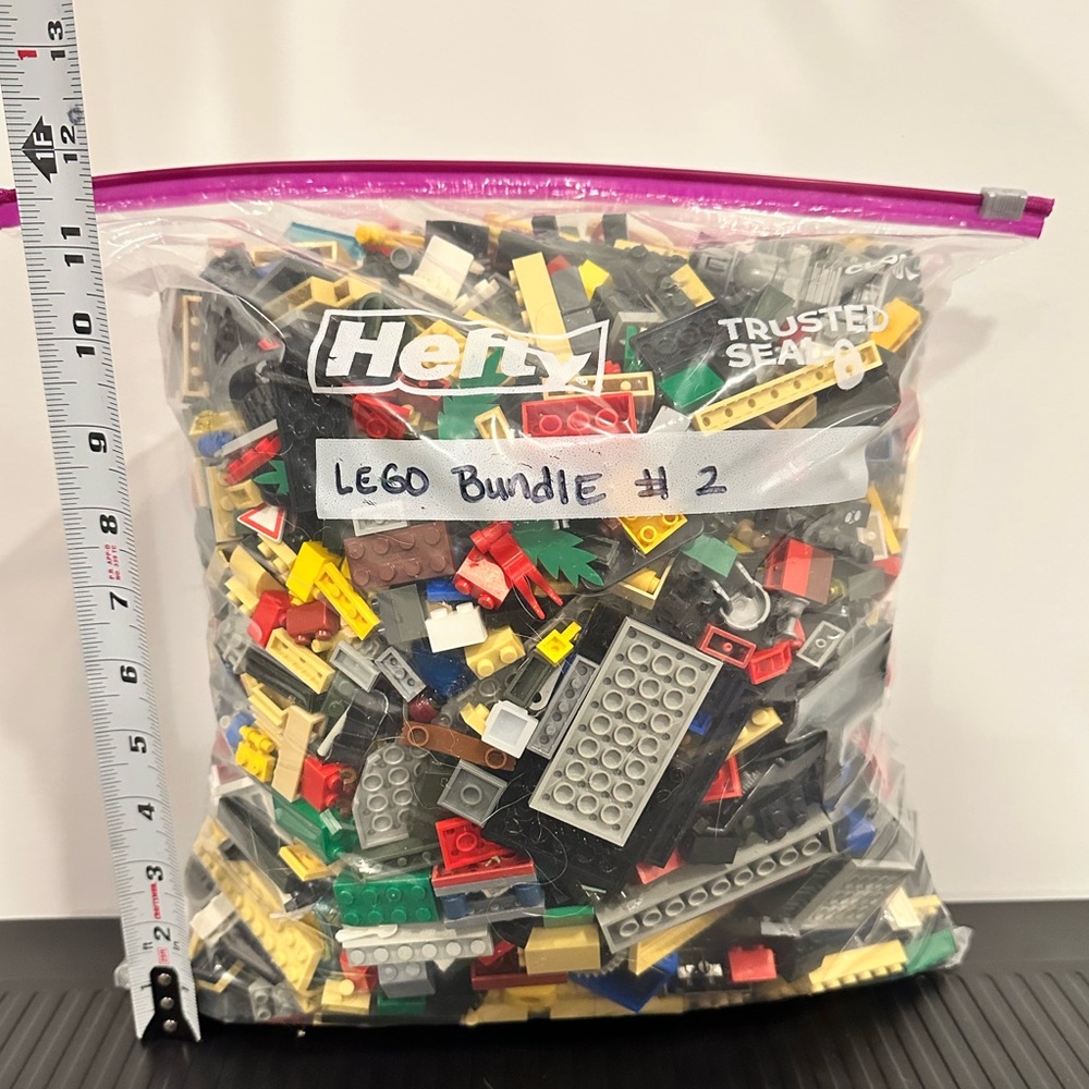 Vintage LEGO Assorted Color Building Blocks Bundle #2 Set